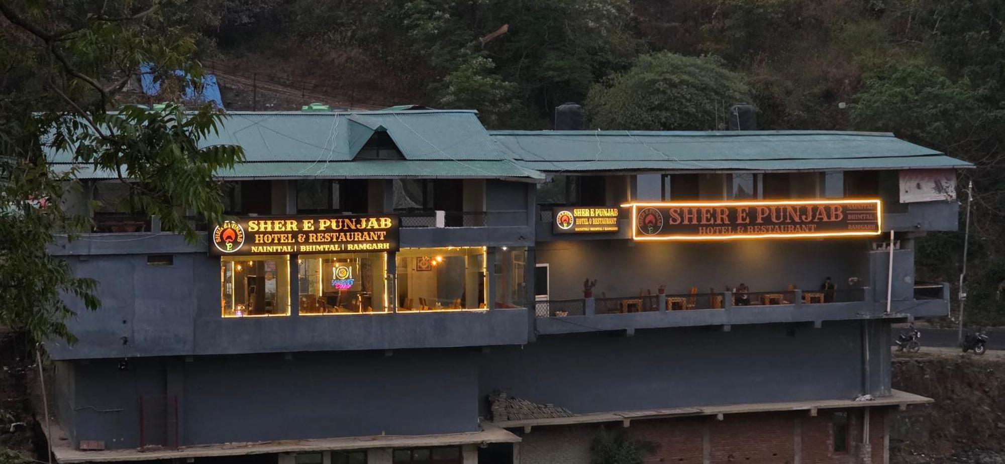 Sher E Punjab Hotel Bhīm Tāl Exterior foto